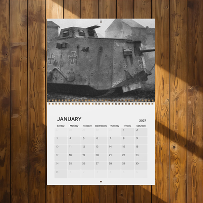 Tanks Throughout History 2027 Calendar