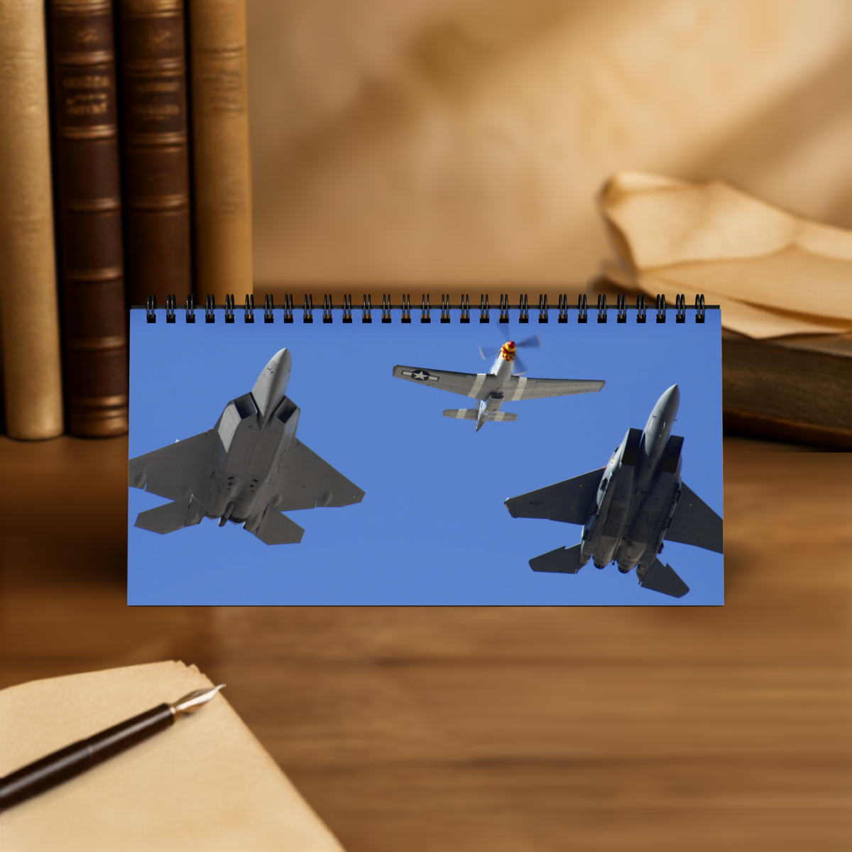 Aircraft Throughout History 2027 Desktop Calendar