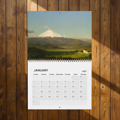 Frederic Edwin Church 2027 Wall Calendar