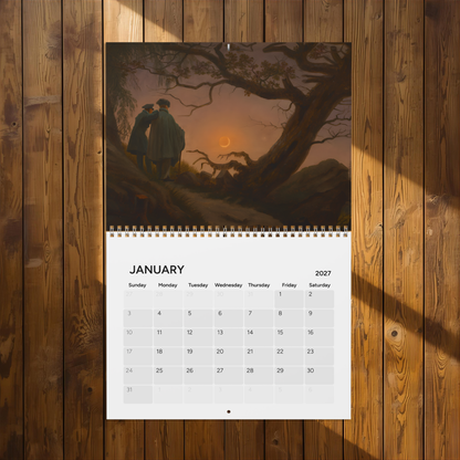 Caspar David Friedrich 2027 Calendar