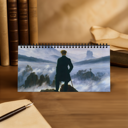 Caspar David Friedrich 2027 Desktop Calendar