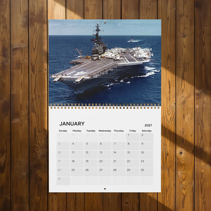 Aircraft Carrier Calendar 2027