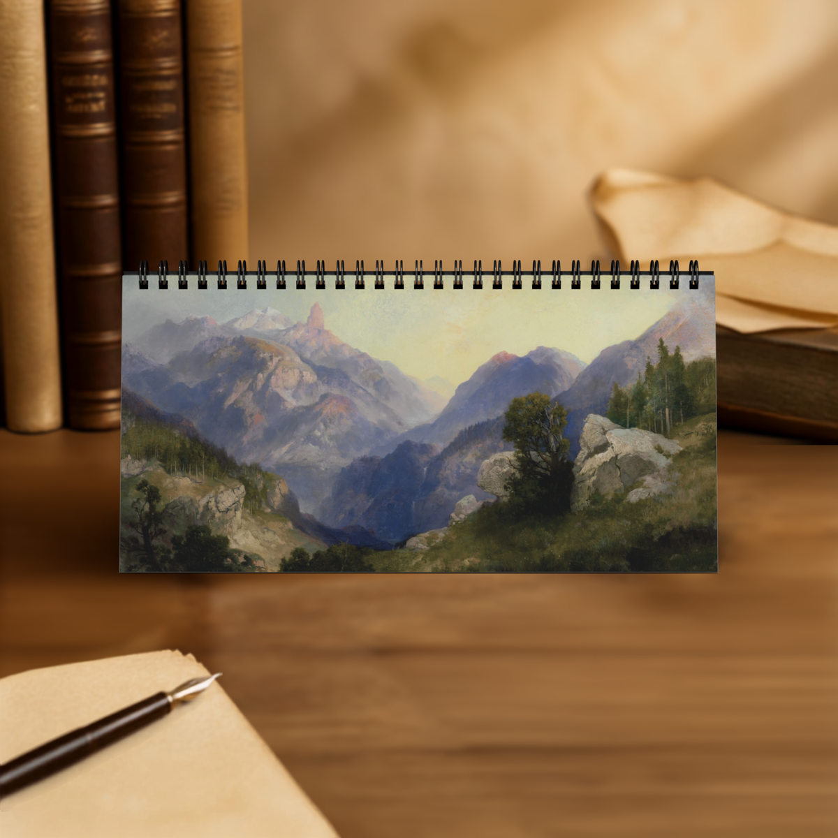 Thomas Moran 2027 Desktop Calendar