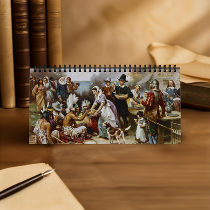 Colonial America 2027 Desktop Calendar