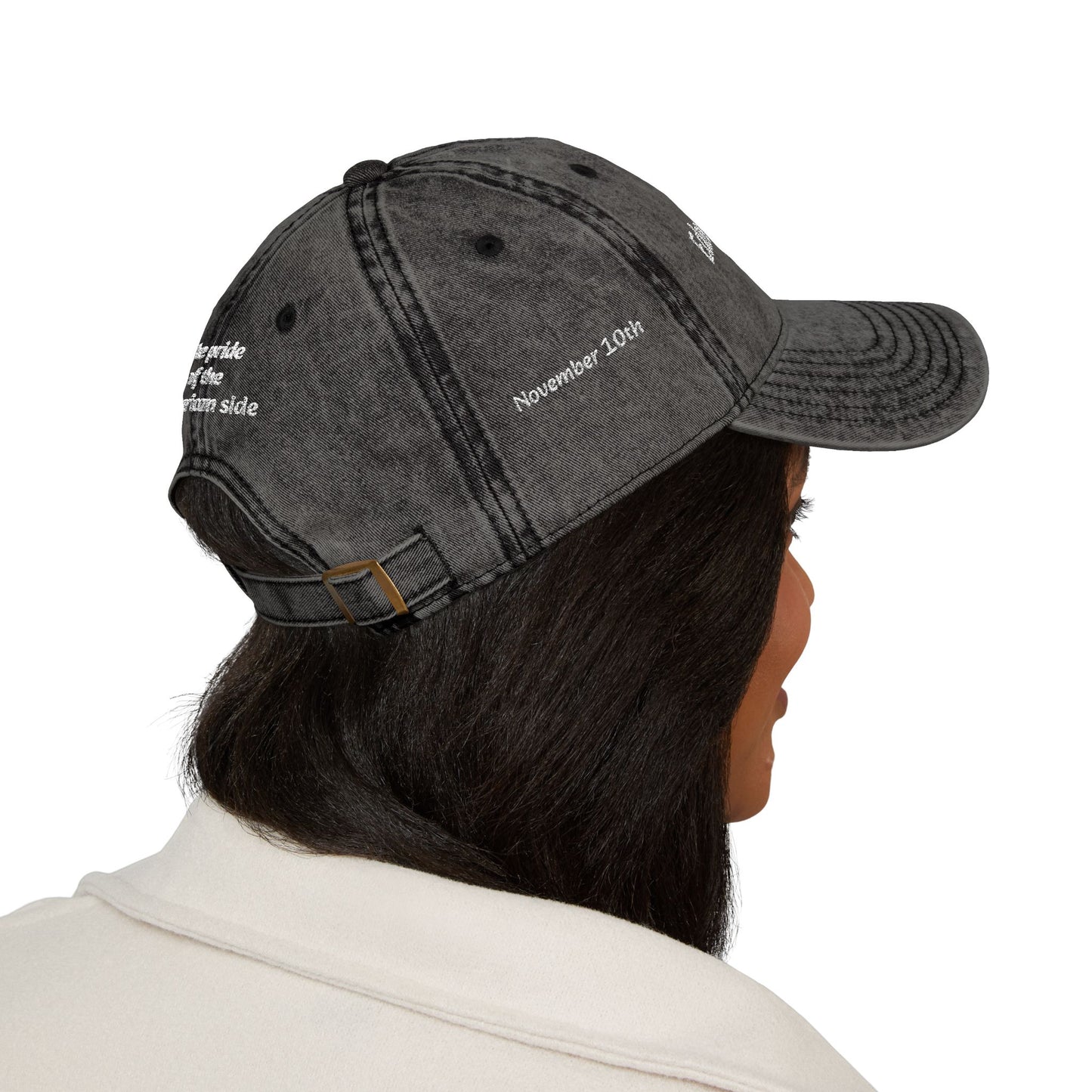 Edmund Fitzgerald Embroidered Vintage Hat