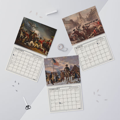 Revolutionary War 2027 Wall Calendar — Almanac Edition