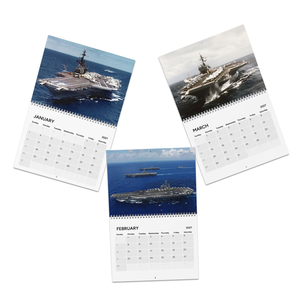 Aircraft Carrier Calendar 2027