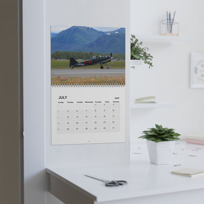 WW2 Aircraft in Color 2027 Wall Calendar