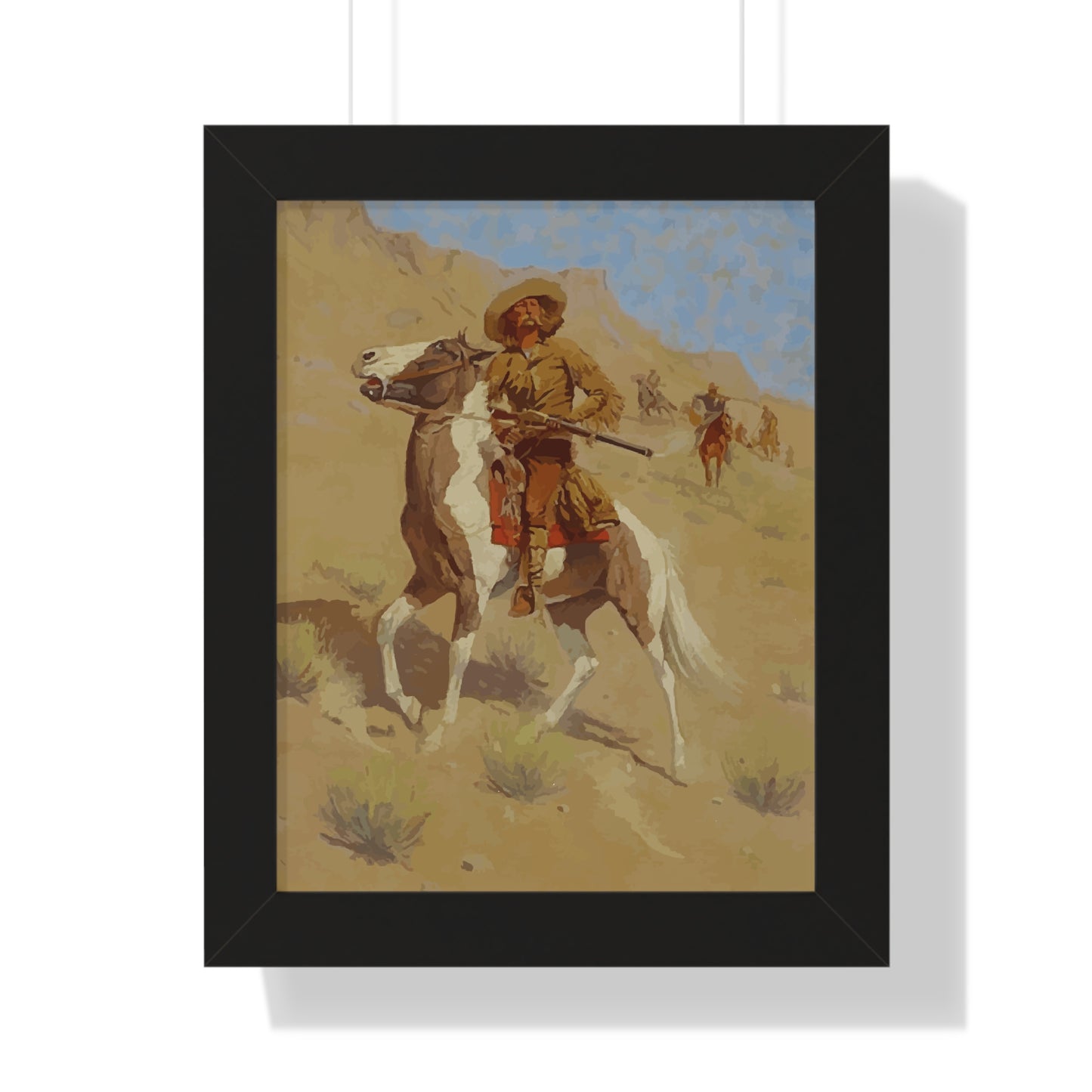 The Scout Framed Painting Poster