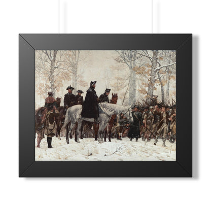 The March to Valley Forge Framed Print | William B. T. Trego, 1883