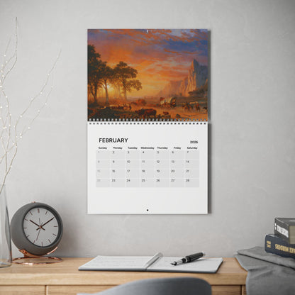 American Western Painting 2026 Calendar