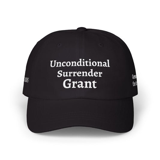 "Unconditional Surrender Grant" Embroidered Hat