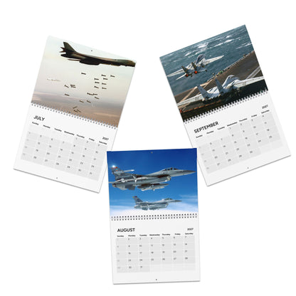 Vintage US Jets 2027 Wall Calendar