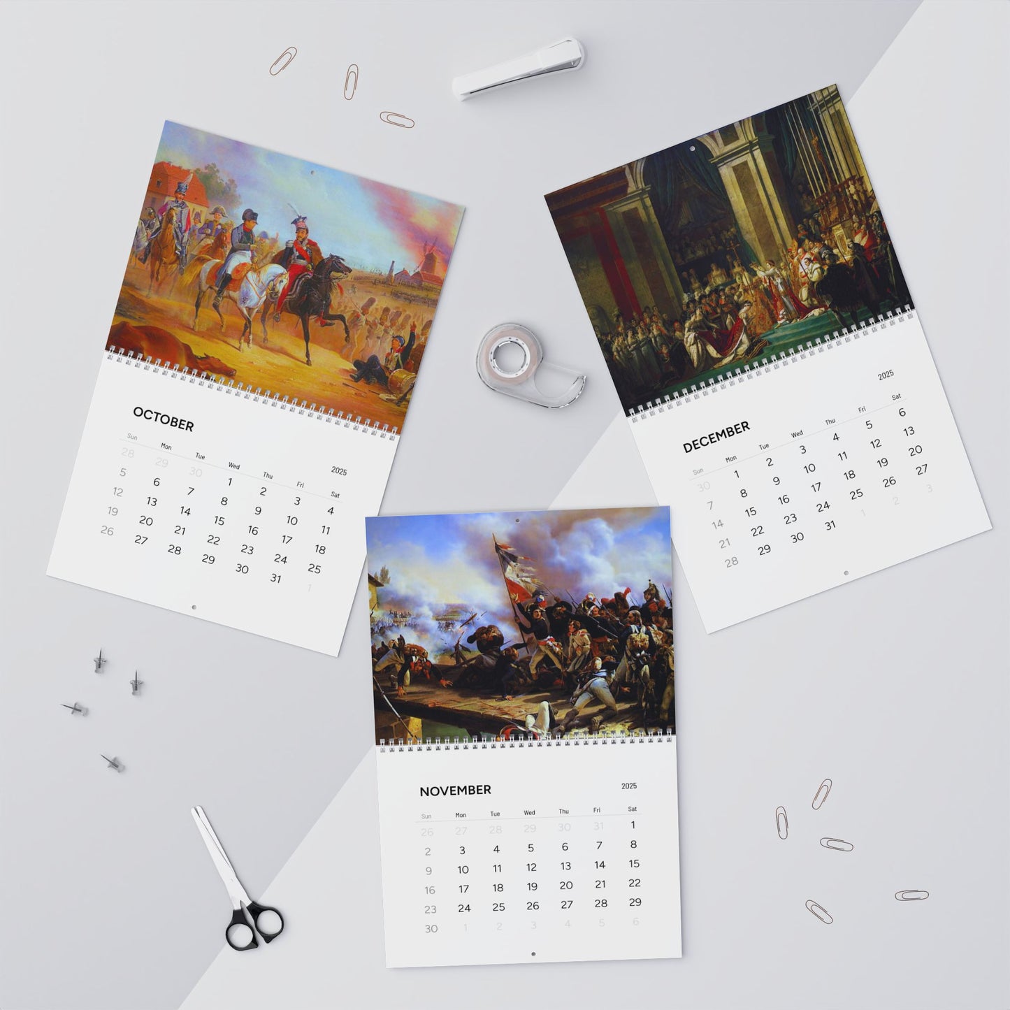 Napoleon Bonaparte 2025 Calendar