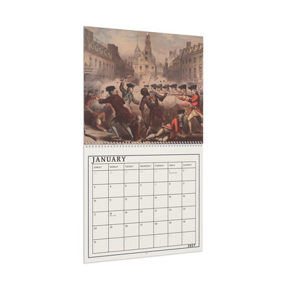 Revolutionary War 2027 Wall Calendar