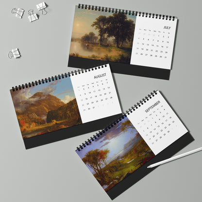 2027 American Landscape Desktop Calendar