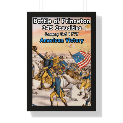 Battle of Princeton Framed Poster