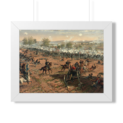 Battle of Gettysburg Framed Print | Thure de Thulstrup, 1887