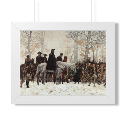 The March to Valley Forge Framed Print | William B. T. Trego, 1883