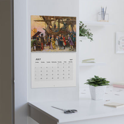 Colonial America 2027 Wall Calendar