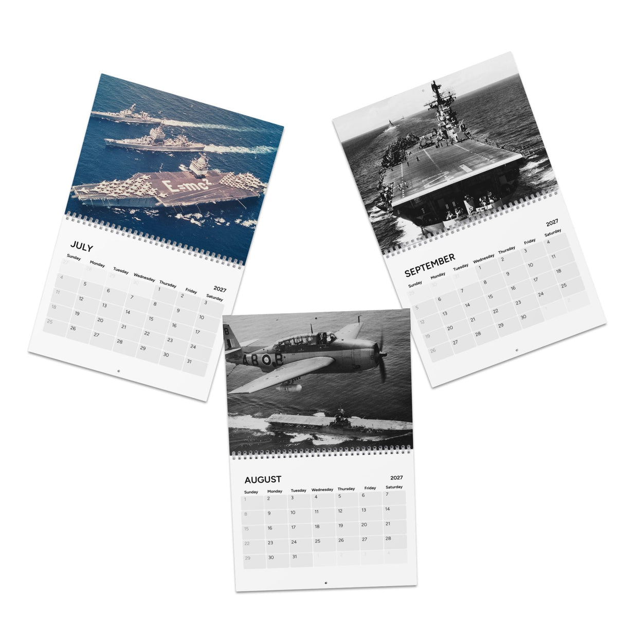 Aircraft Carrier Calendar 2027