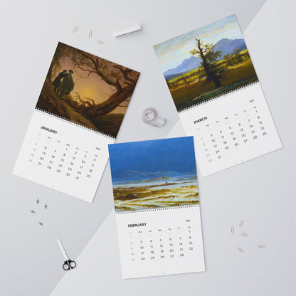 Caspar David Friedrich 2025 Paintings Calendar