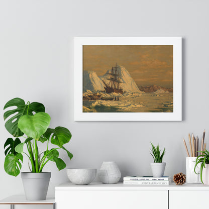 An Incident of Whaling Framed Painting Poster