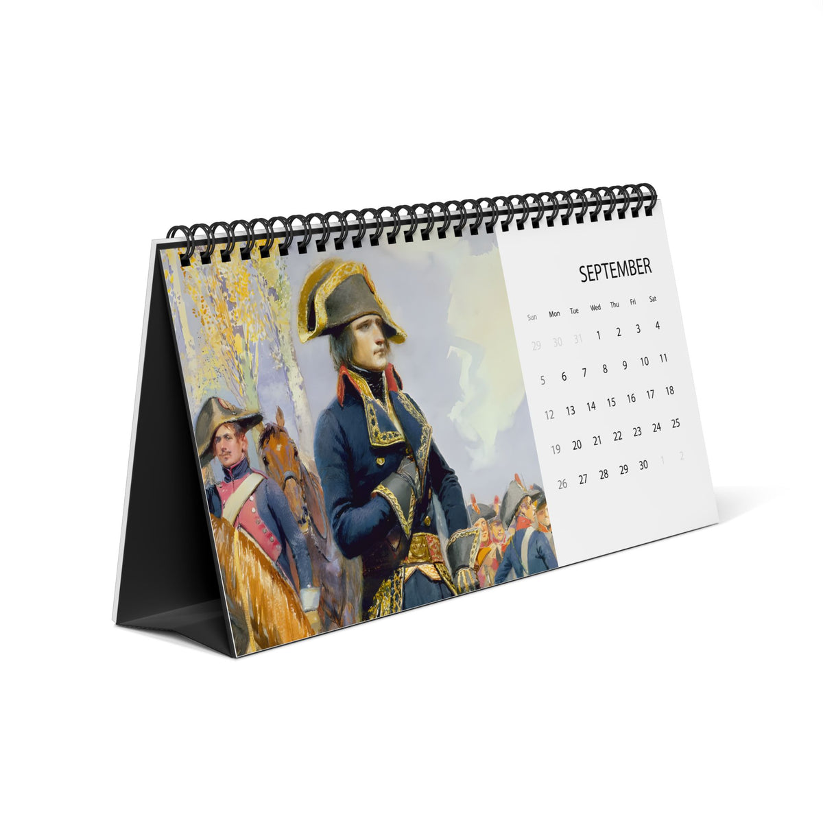 Napoleon Portrait 2027 Desktop Calendar