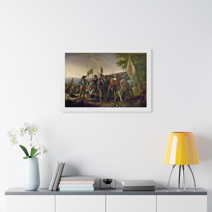 Landing of Columbus Framed Print | John Vanderlyn, 1847