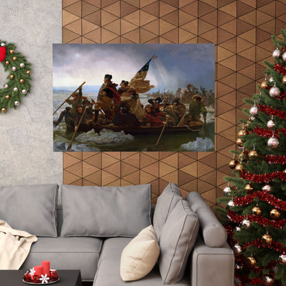 George Washington Crossing the Delaware Matte Poster