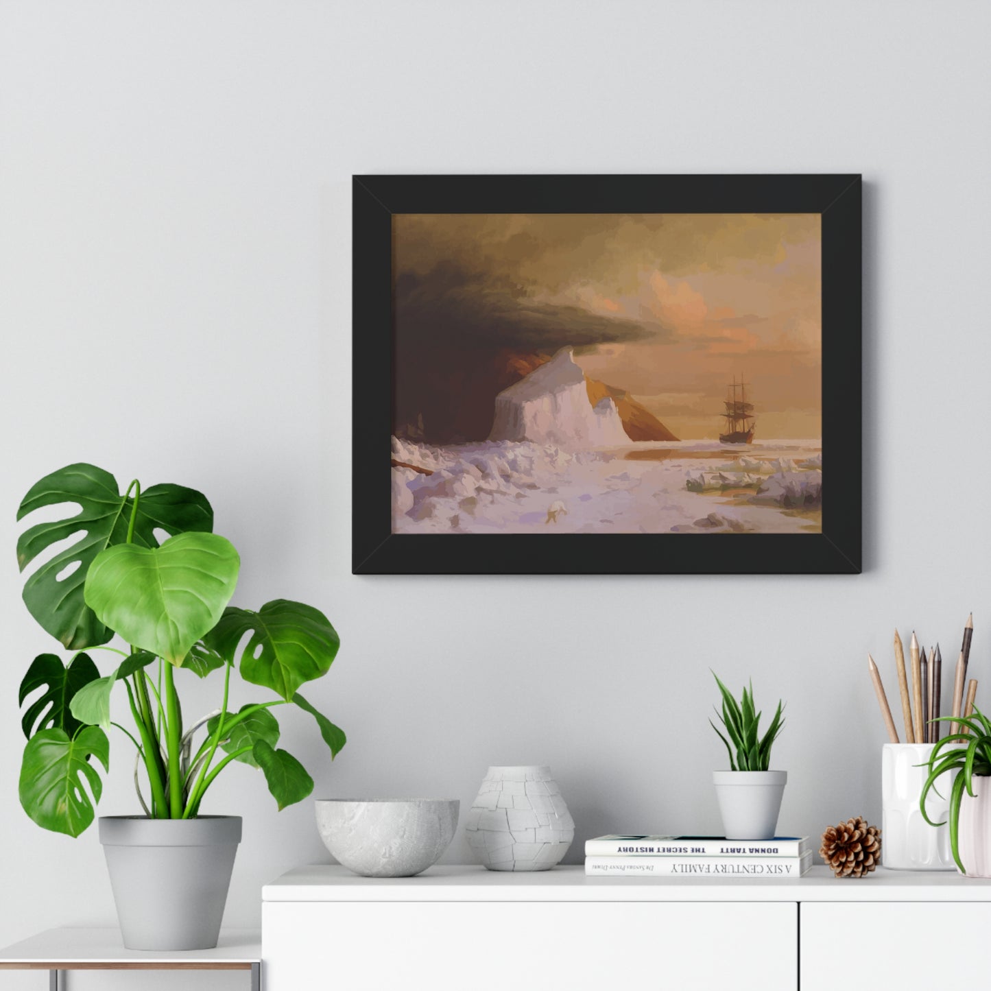 Arctic Summer Framed Painting Poster