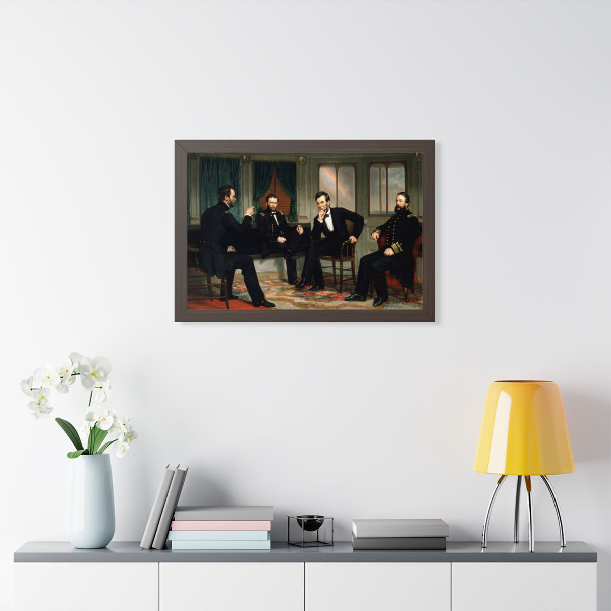 The Peacemakers Framed Print | George P. A. Healy, 1868
