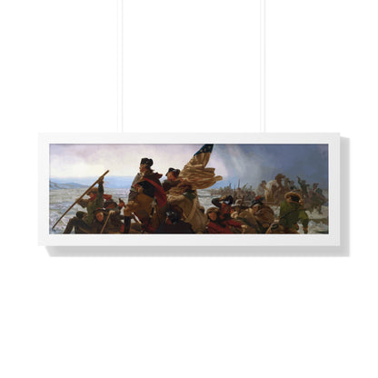 George Washington Crossing the Delaware Framed Painting Poster