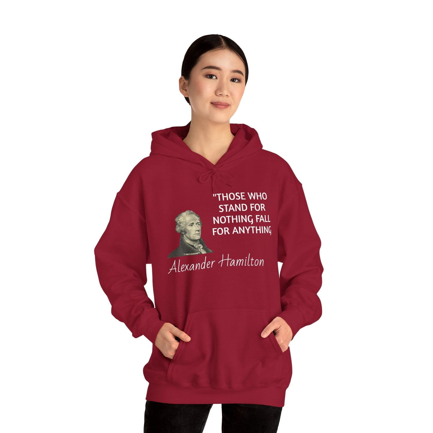 Alexander Hamilton Quote Hoodie