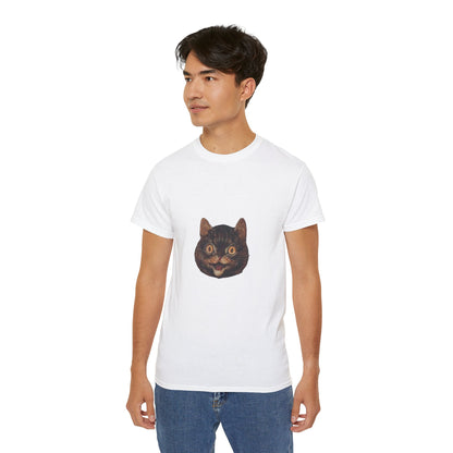 Cat Painting Cutout Unisex Ultra Cotton Shirt