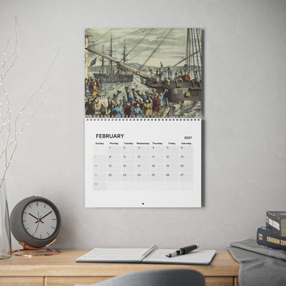 Revolutionary War 2027 Wall Calendar