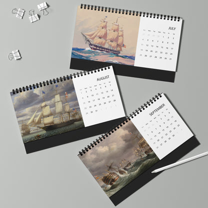 Age of Sail 2027 Desktop Calendar
