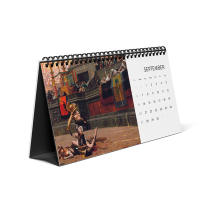 Roman History 2026 Desktop Calendar