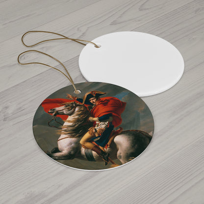 Napoleon Bonaparte Crossing the Alps Ornament