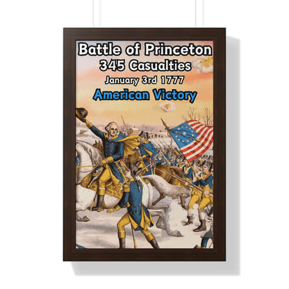 Battle of Princeton Framed Poster