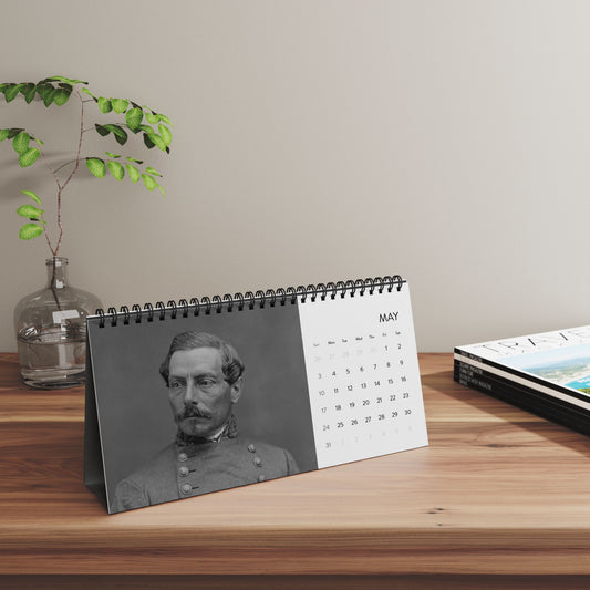 Birthdays of Civil War Generals 2026 Desktop Calendar
