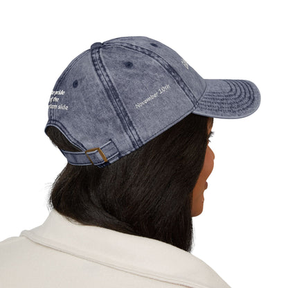Edmund Fitzgerald Embroidered Vintage Hat