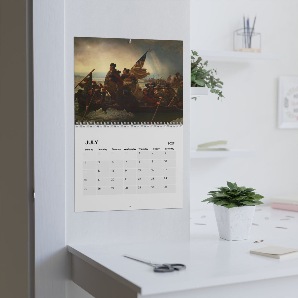 Revolutionary War 2027 Wall Calendar