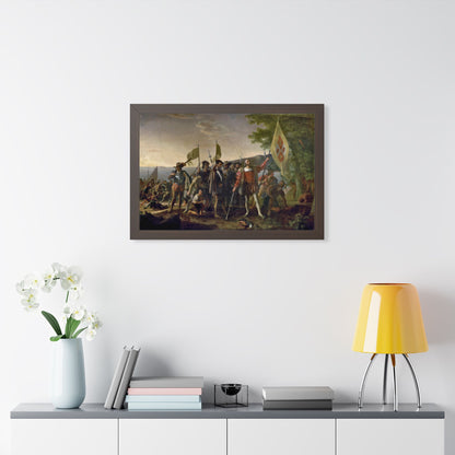 Landing of Columbus Framed Print | John Vanderlyn, 1847