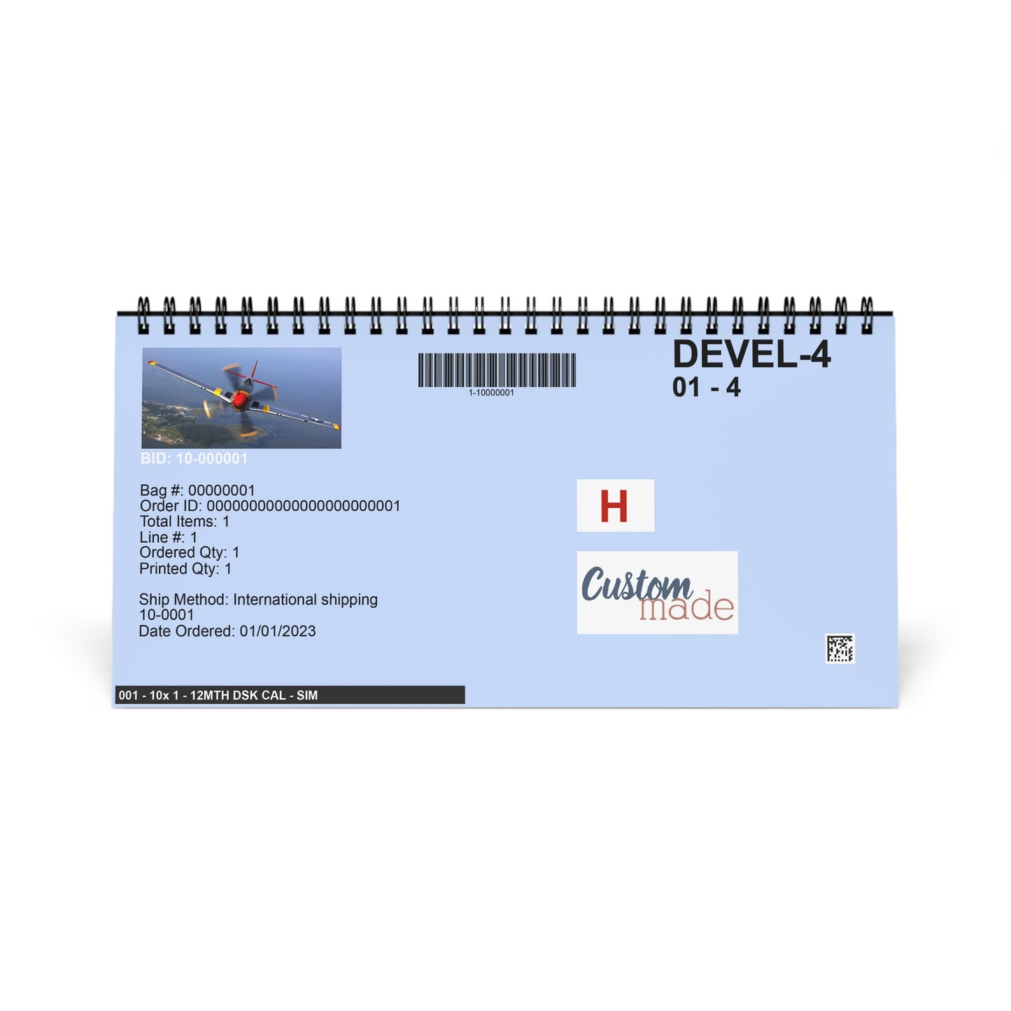 Vintage World War 2 Aircraft 2026 Desktop Calendar