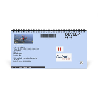 Vintage World War 2 Aircraft 2026 Desktop Calendar