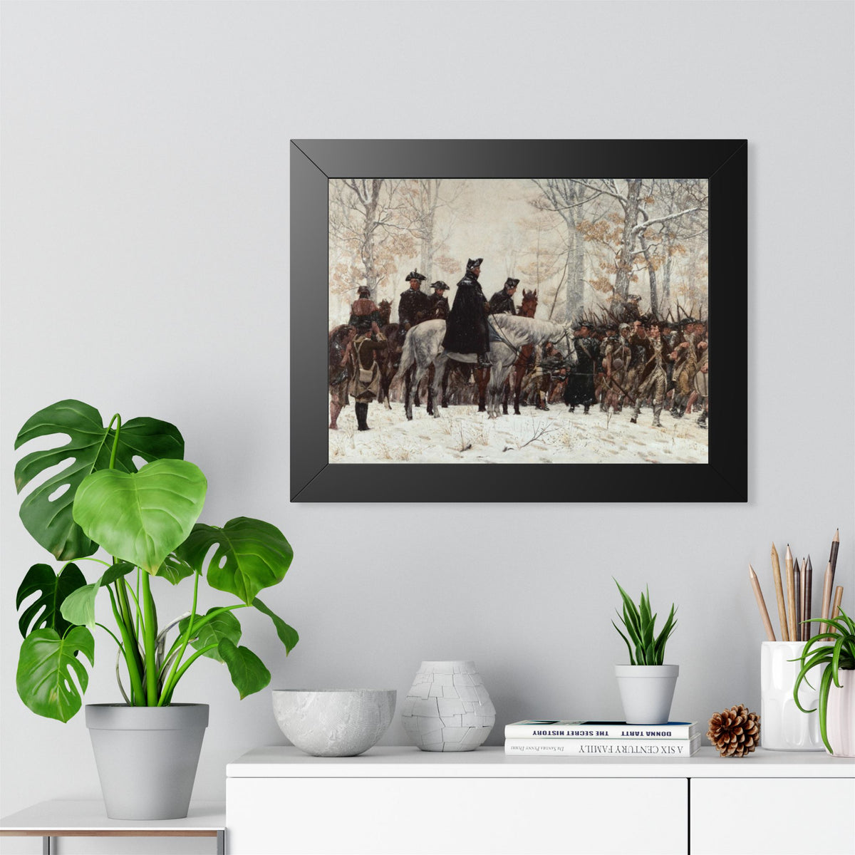 The March to Valley Forge Framed Print | William B. T. Trego, 1883