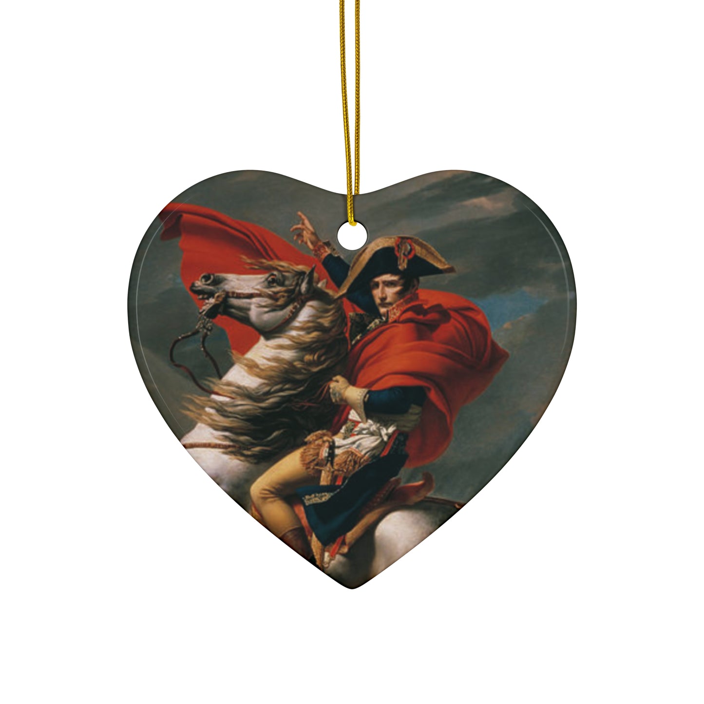 Napoleon Bonaparte Crossing the Alps Ornament