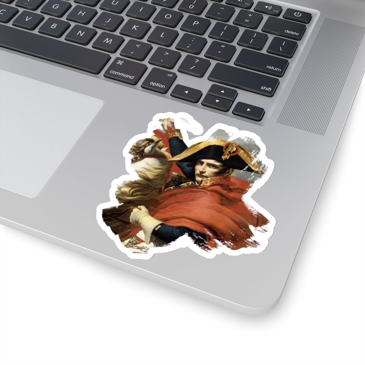 Napoleon Bonaparte Crossing Alps Cutout Sticker