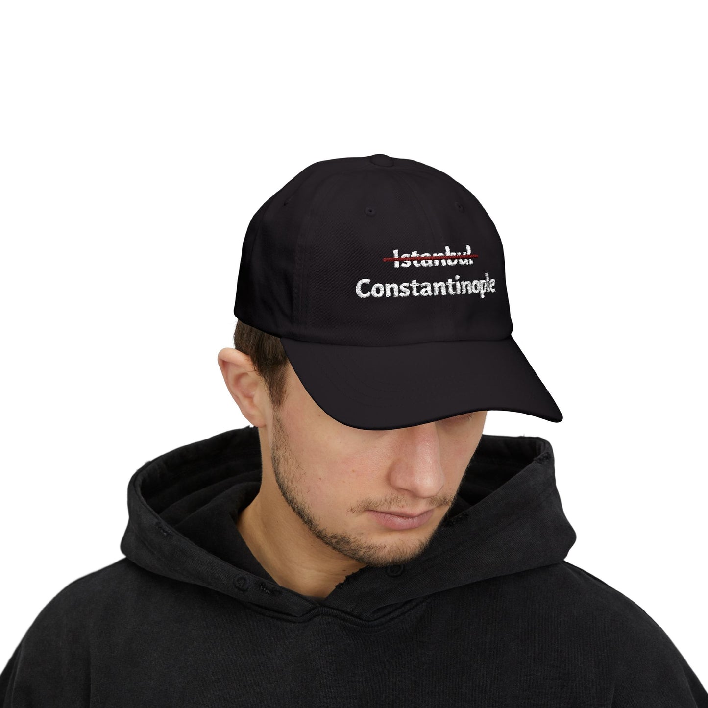 Constantinople not Istanbul Embroidered Hat